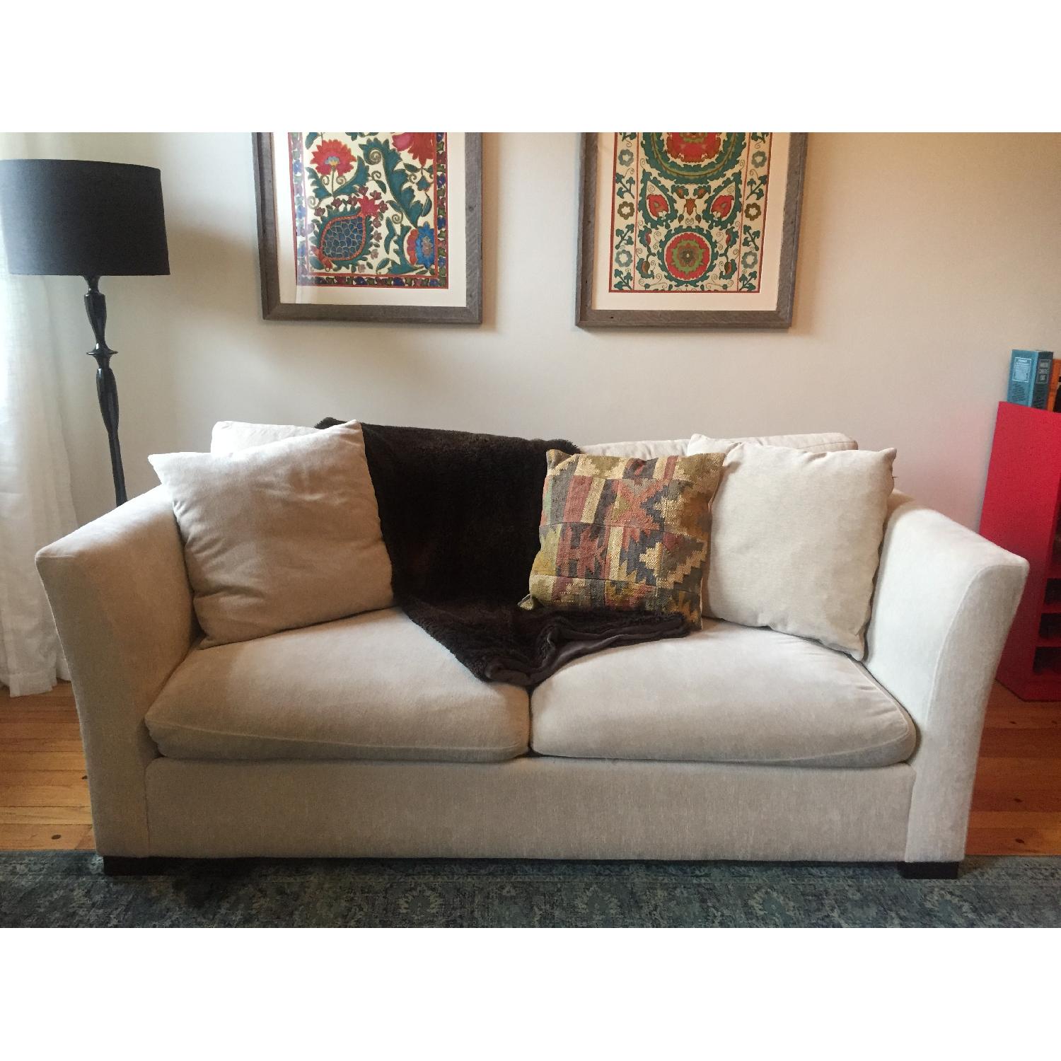 Macy's Fabric Sofa - image-1