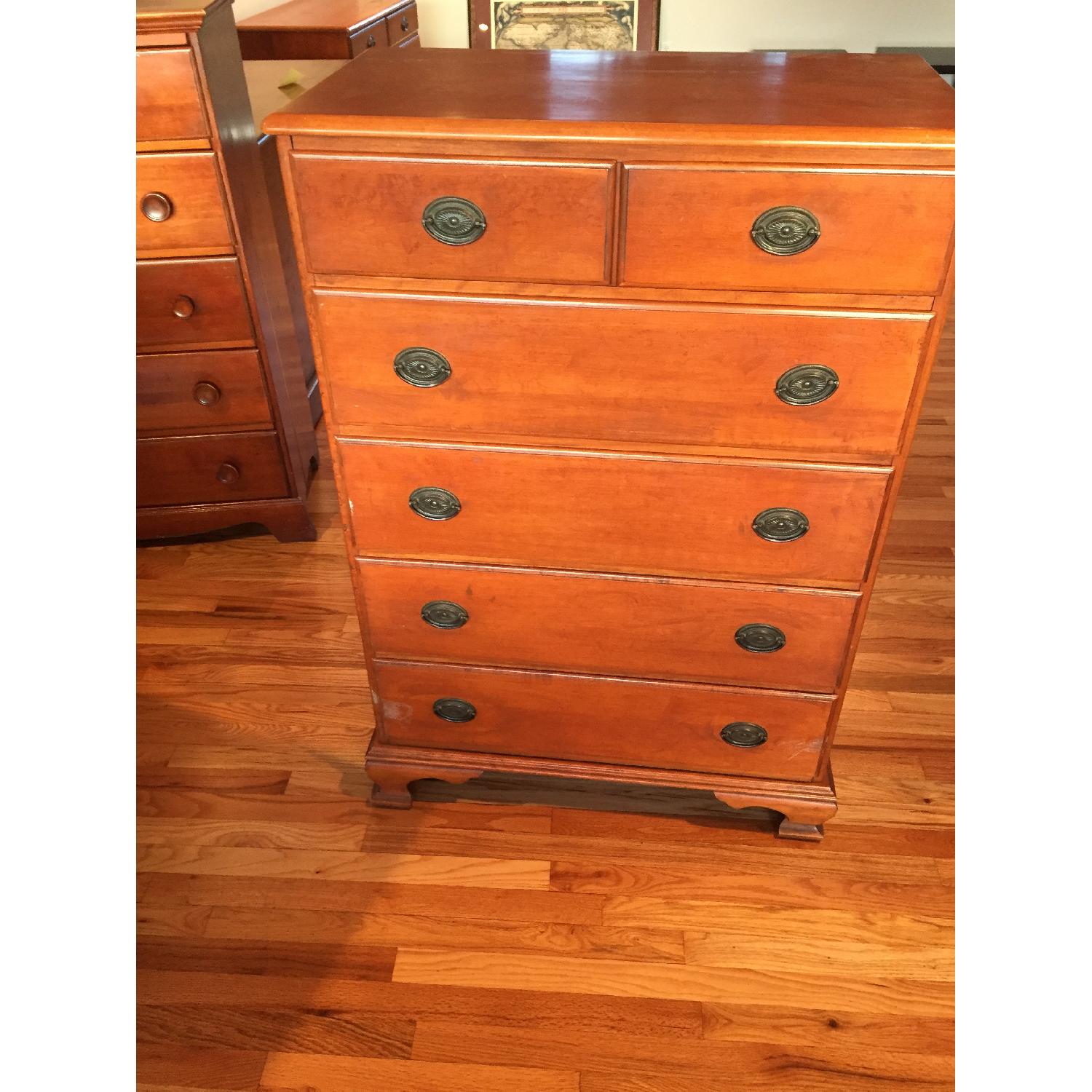 6 Drawer Wood Dresser - image-3