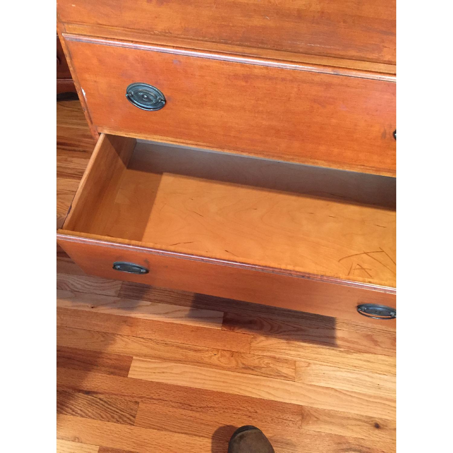 6 Drawer Wood Dresser - image-5