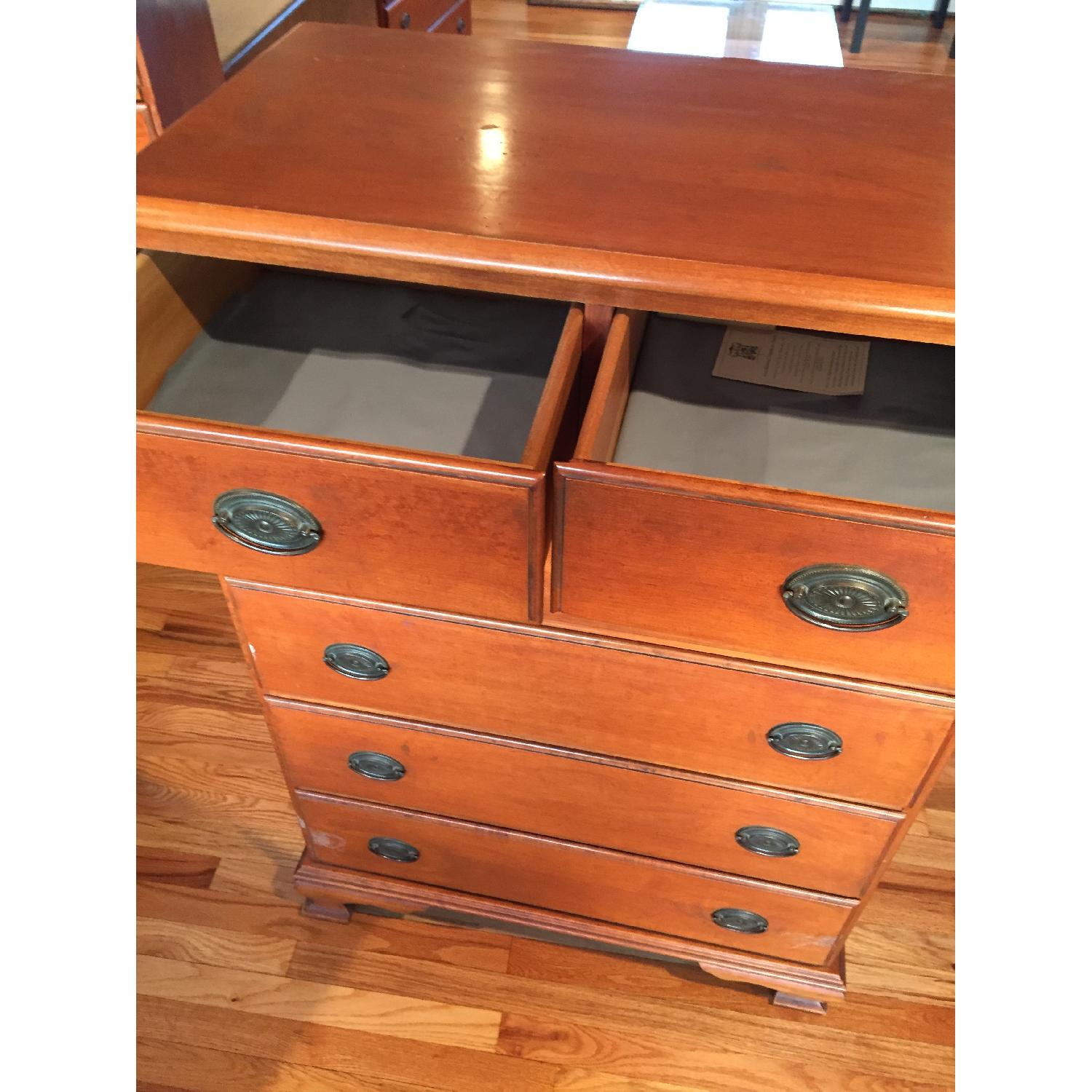 6 Drawer Wood Dresser - image-7