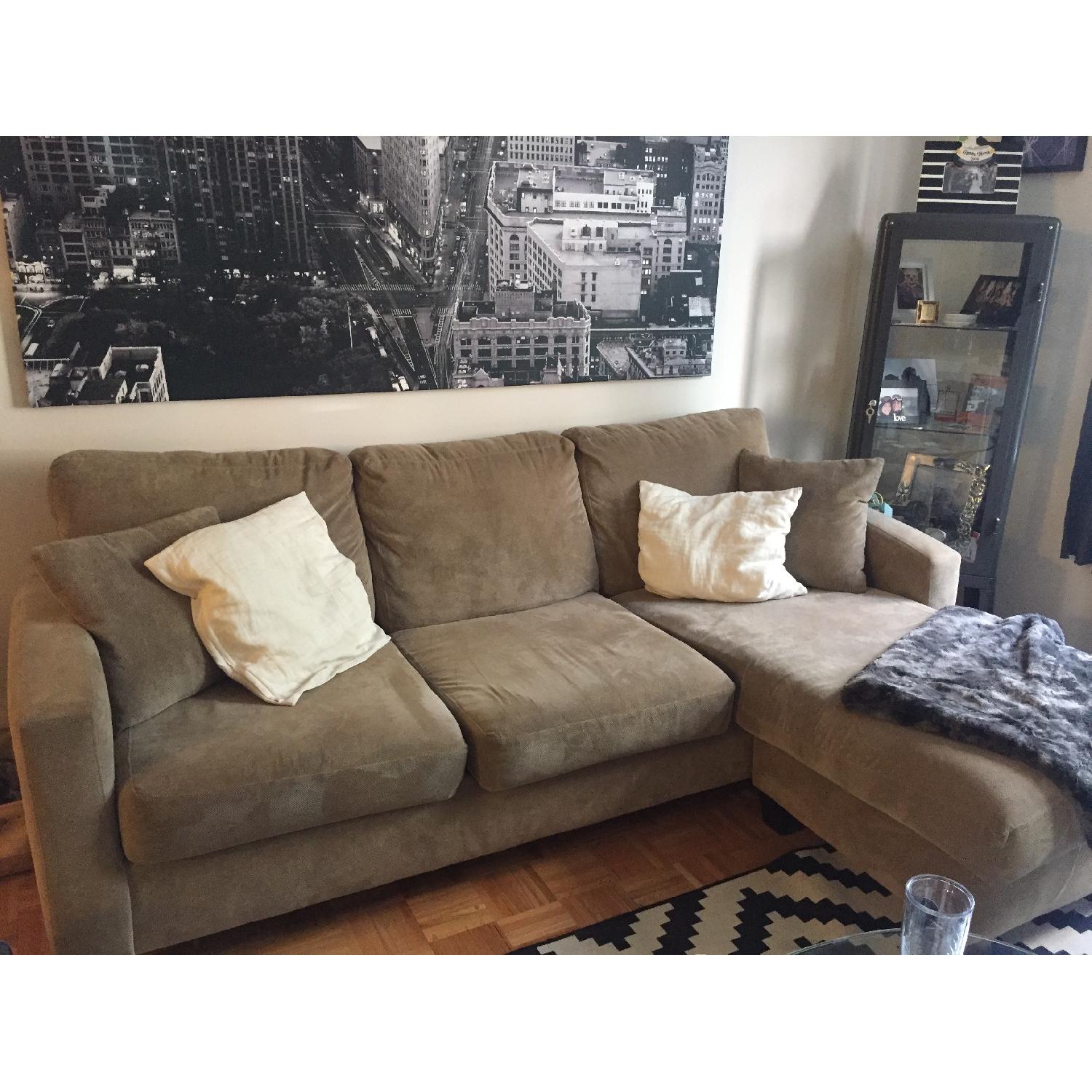 Modern Sectional Sofa w/ Reversible Chaise - image-1