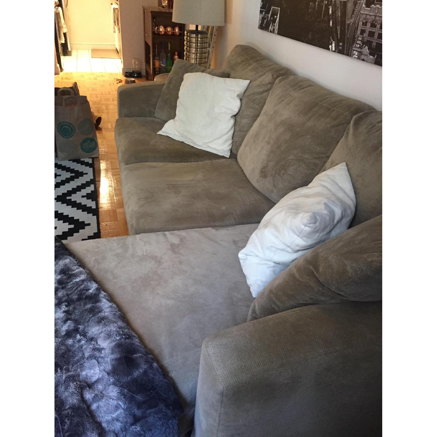 Modern Sectional Sofa w/ Reversible Chaise - image-4