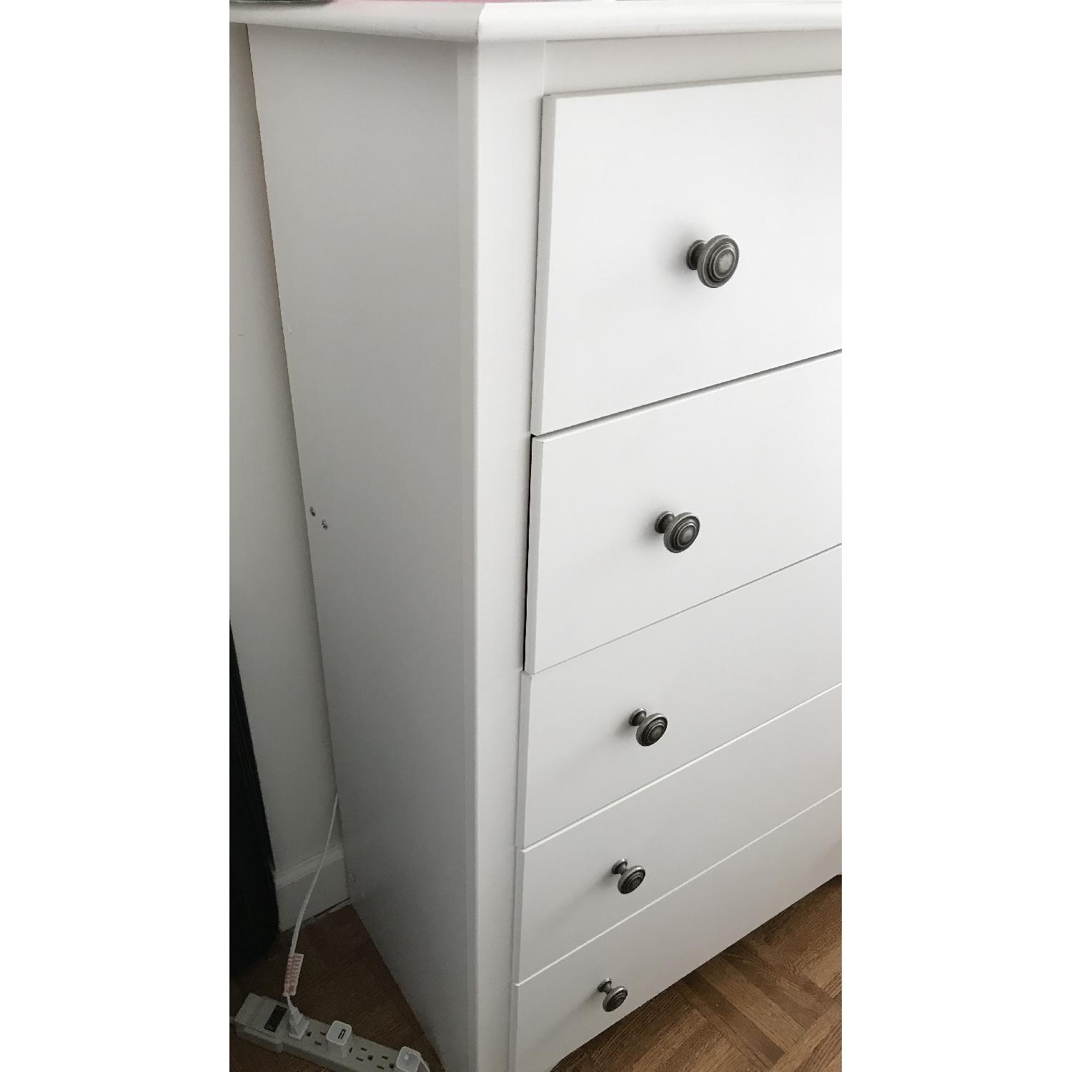 Prepac Manufacturing White 5-Drawer Dresser - image-3