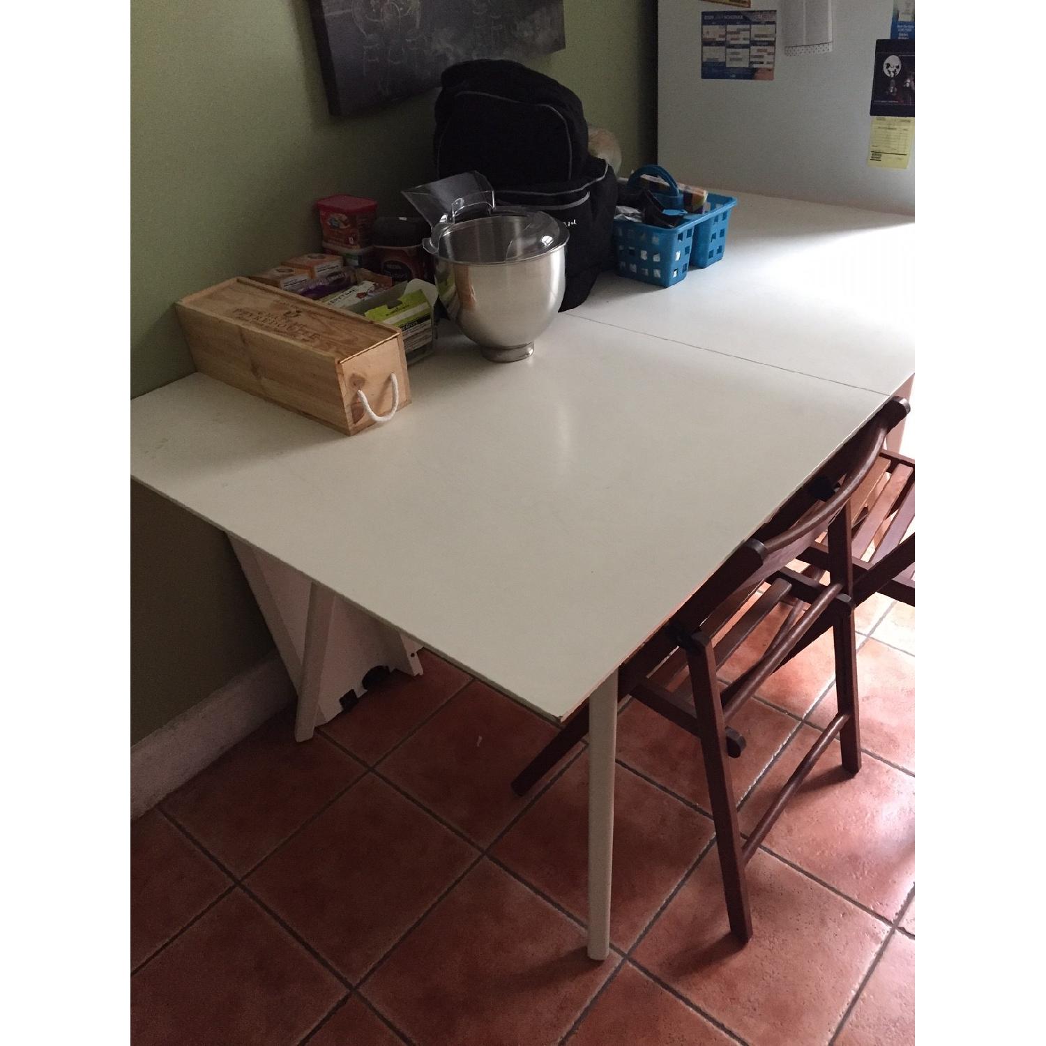 West Elm Mid Century Style Kitchen Table - image-1
