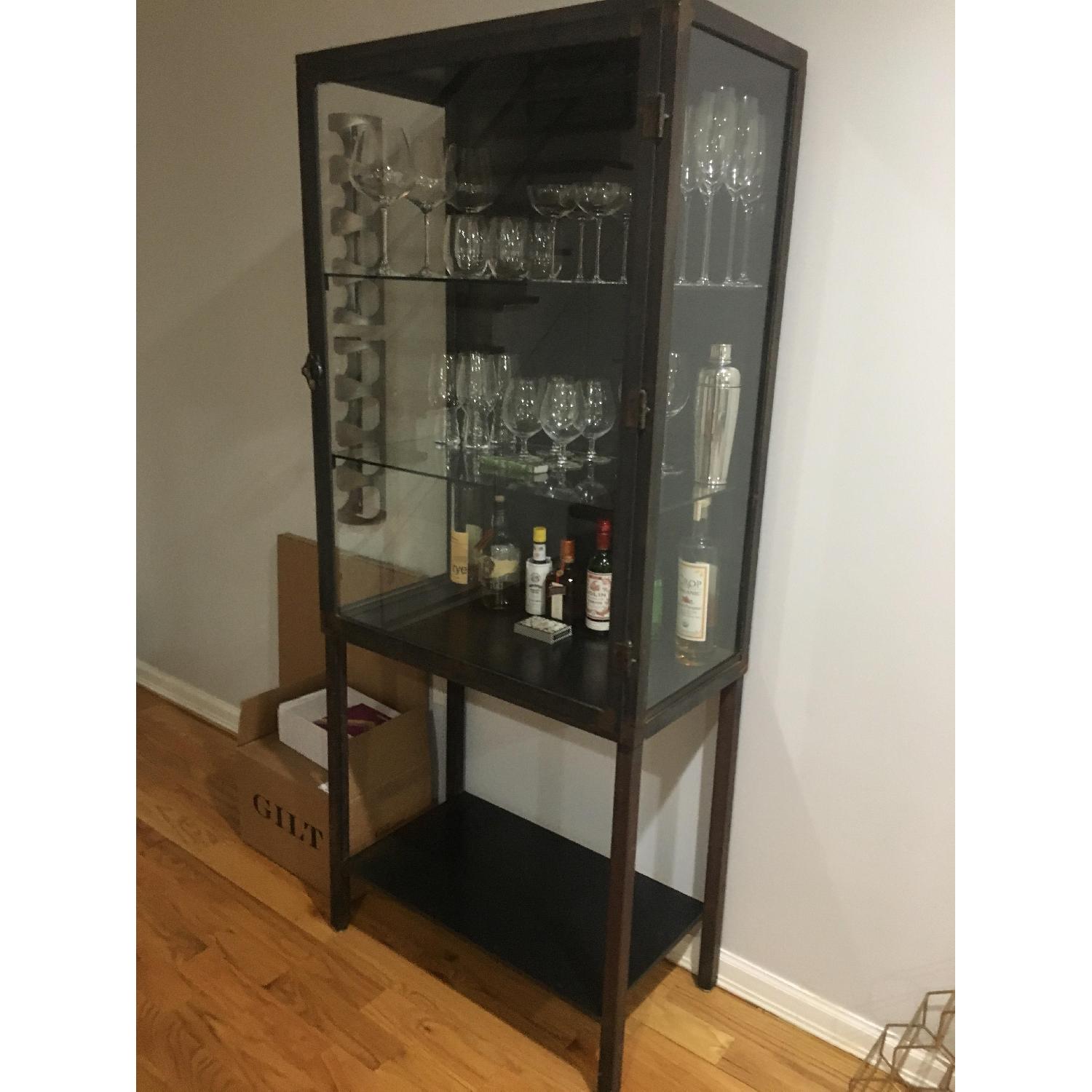 Vintage Bar w/ Shelving Unit AptDeco
