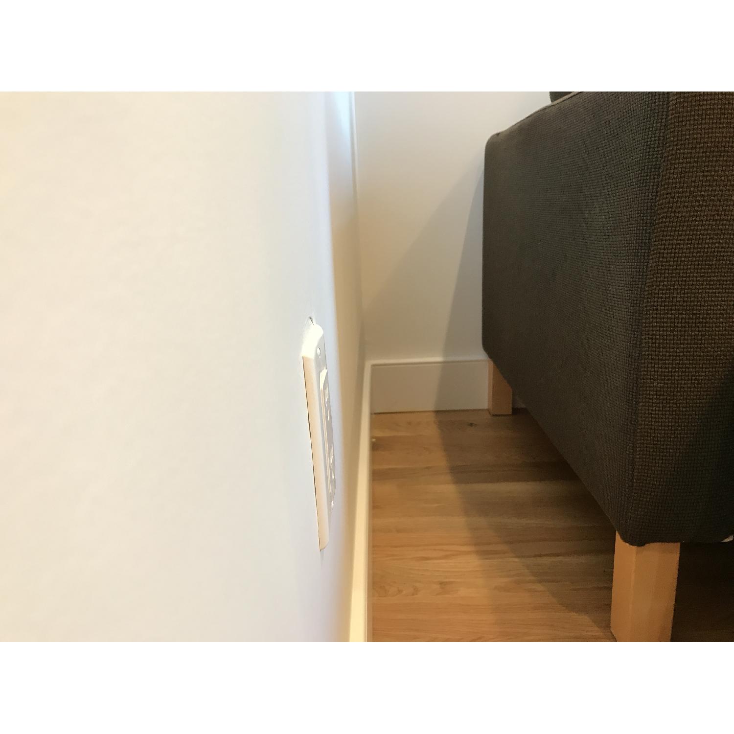 Ikea Karlstad Sectional Sofa w/ Chaise in Chocolate Brown - image-1