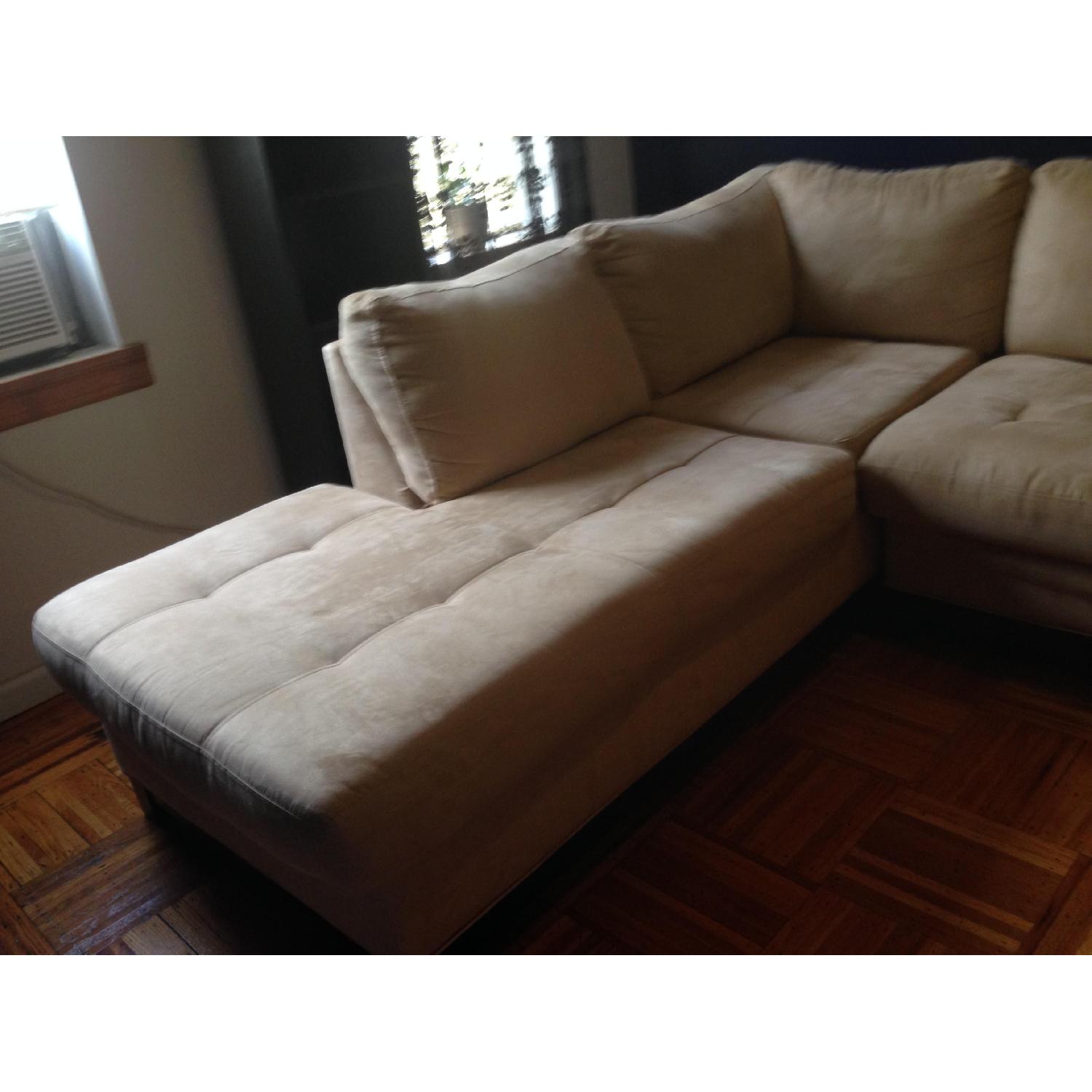 Raymour & Flanigan 2 Piece Sofa sectional - image-3