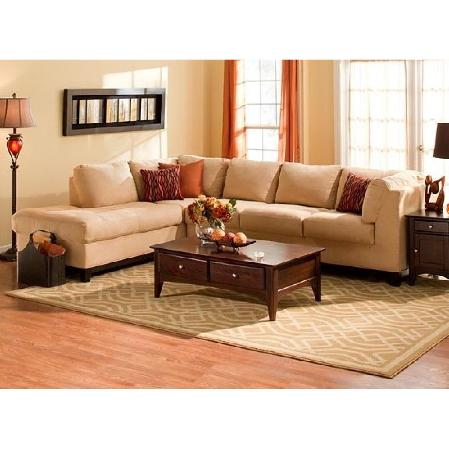 Raymour & Flanigan 2 Piece Sofa sectional - image-4