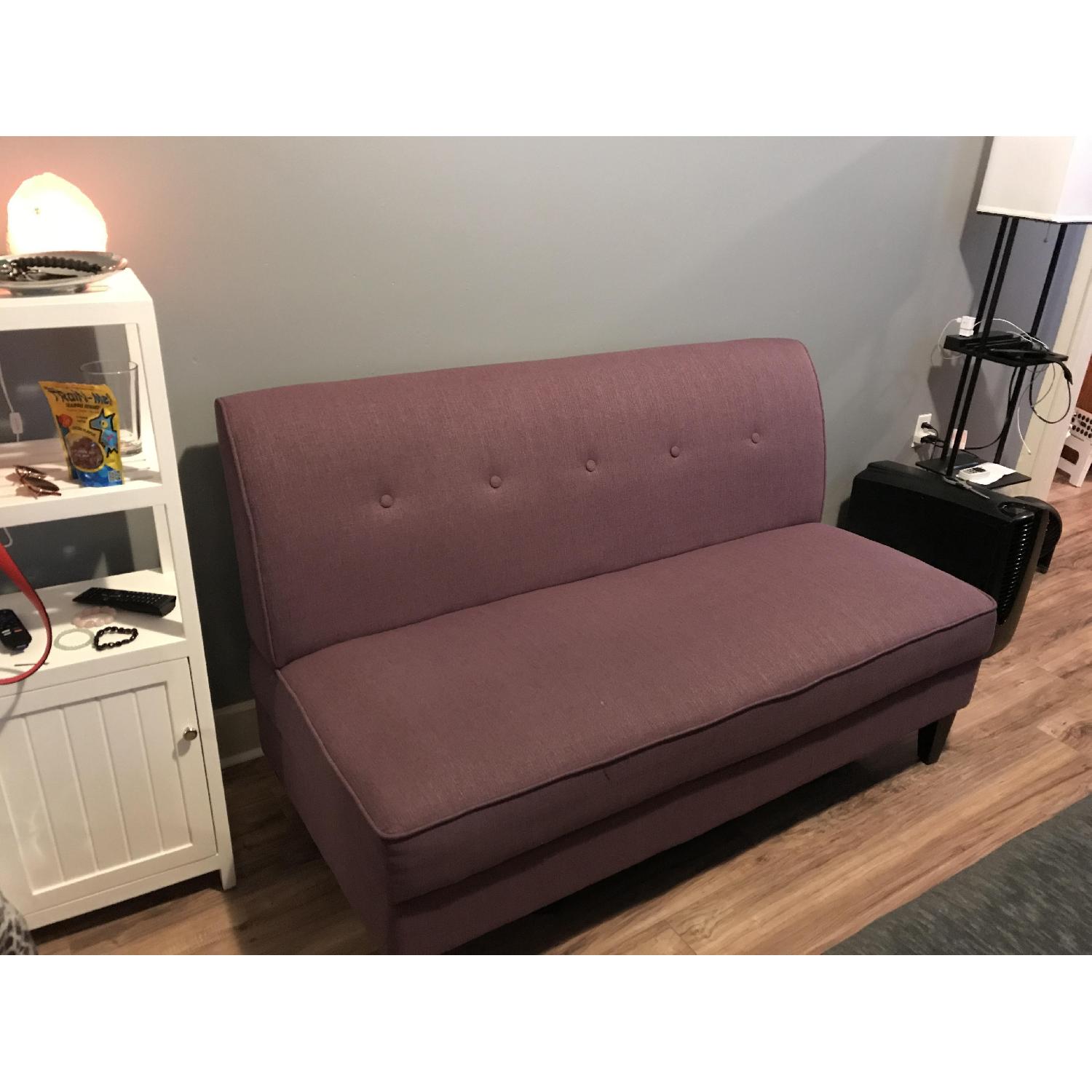 Wayfair Plum Loveseat - image-1