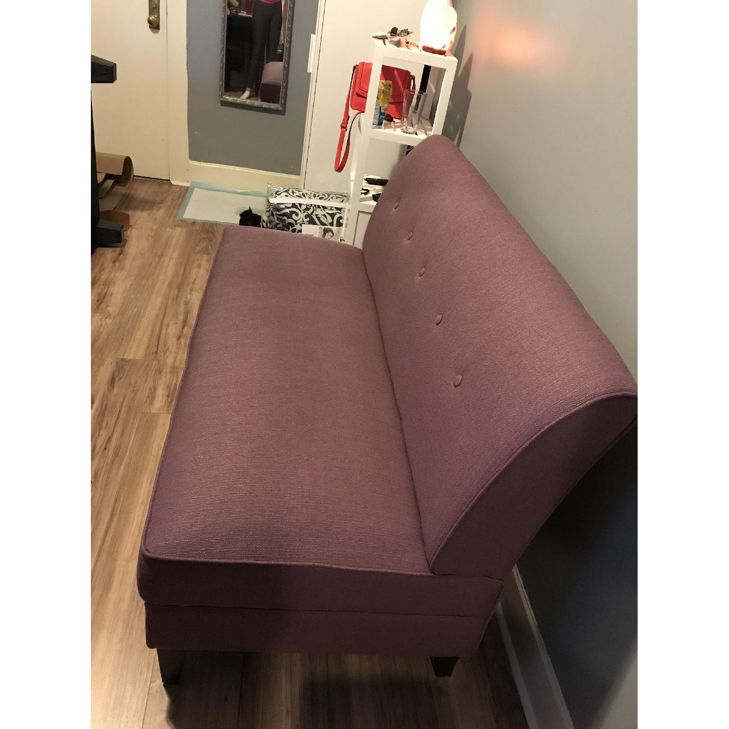 Wayfair Plum Loveseat - image-2