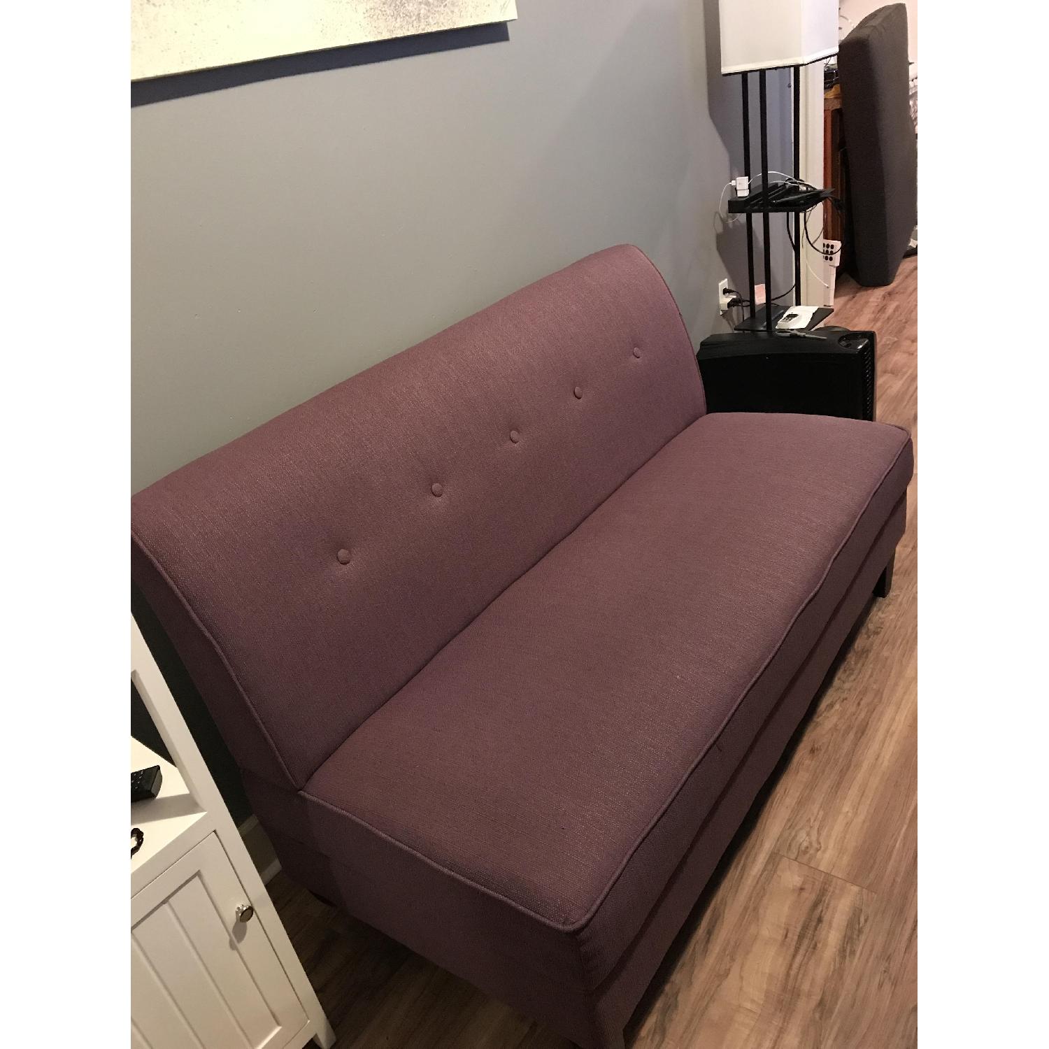 Wayfair Plum Loveseat - image-3