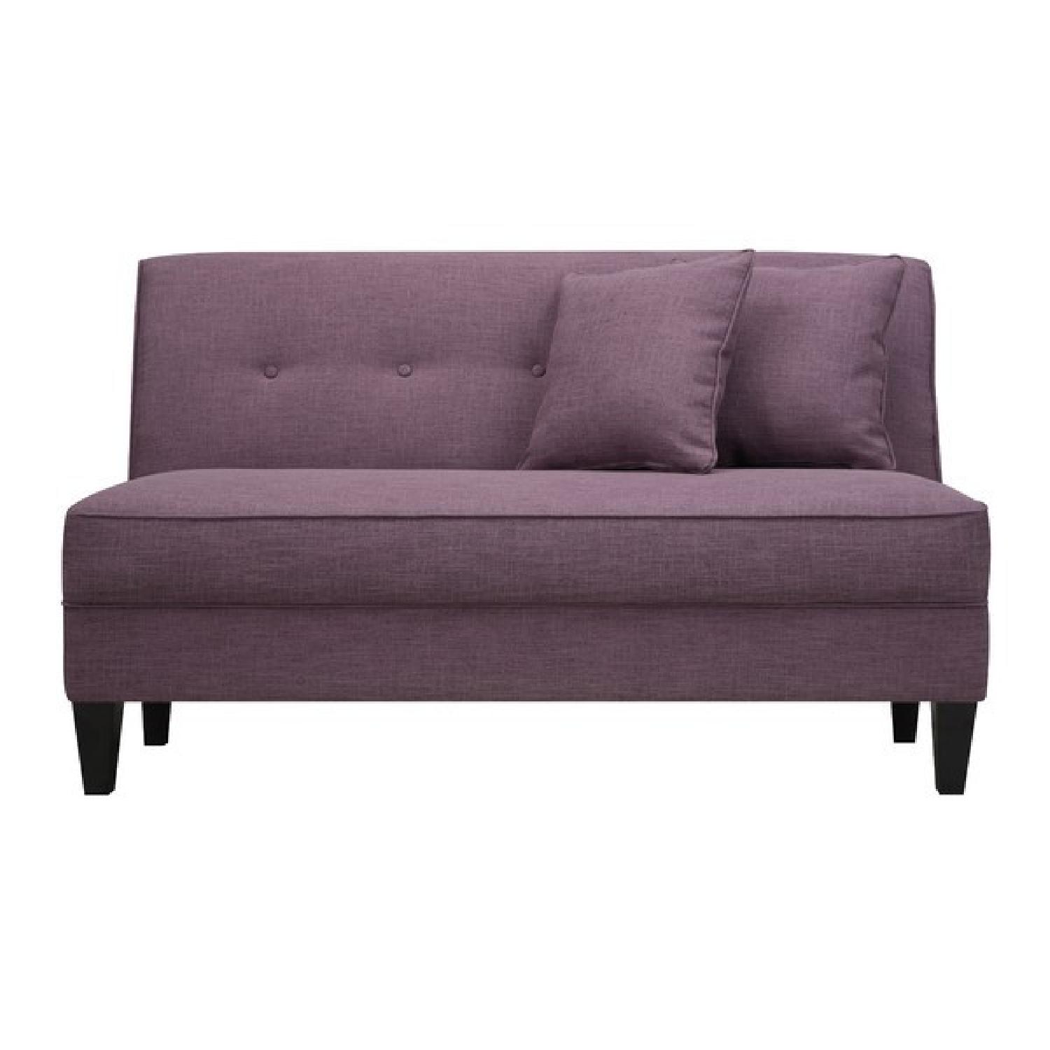 Wayfair Plum Loveseat - image-0