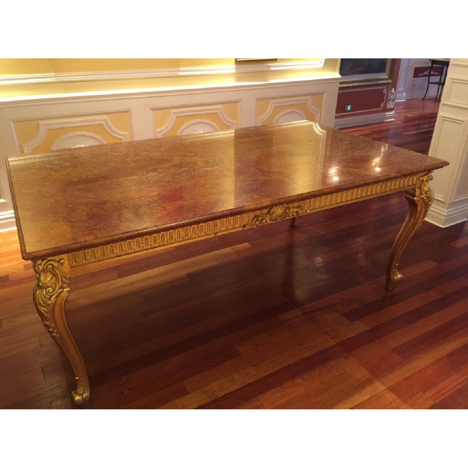 Italian Onyx Classical Dining Table - image-0