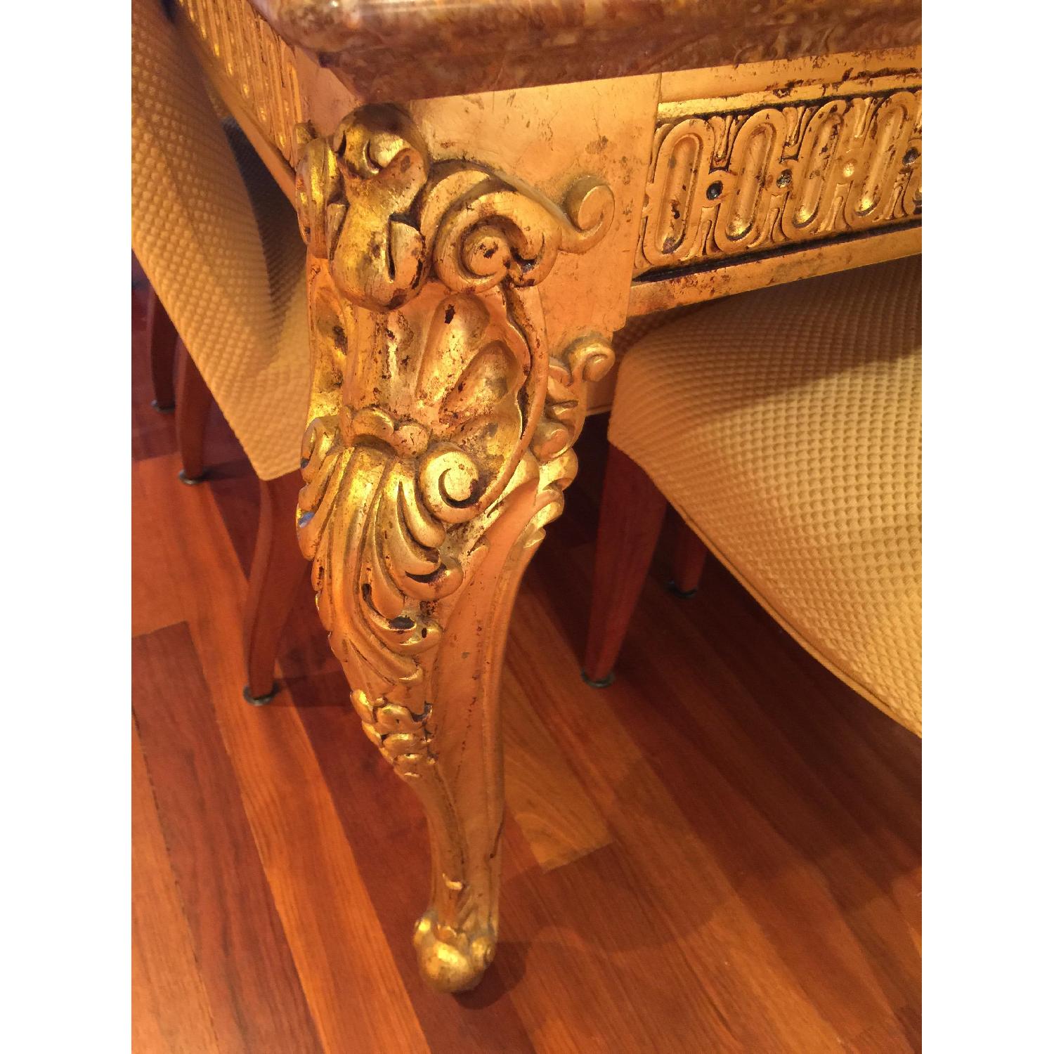 Italian Onyx Classical Dining Table - image-4