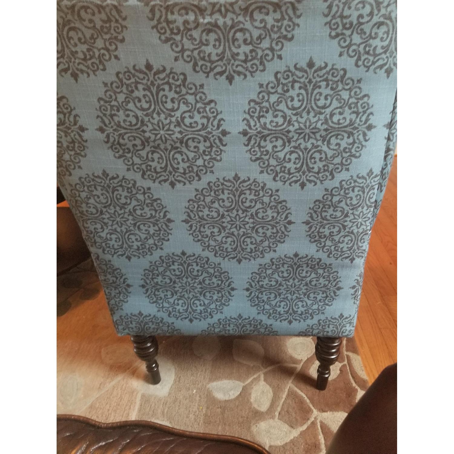 Target Candace Teal Medallion Upholstered Arm Chair - image-4
