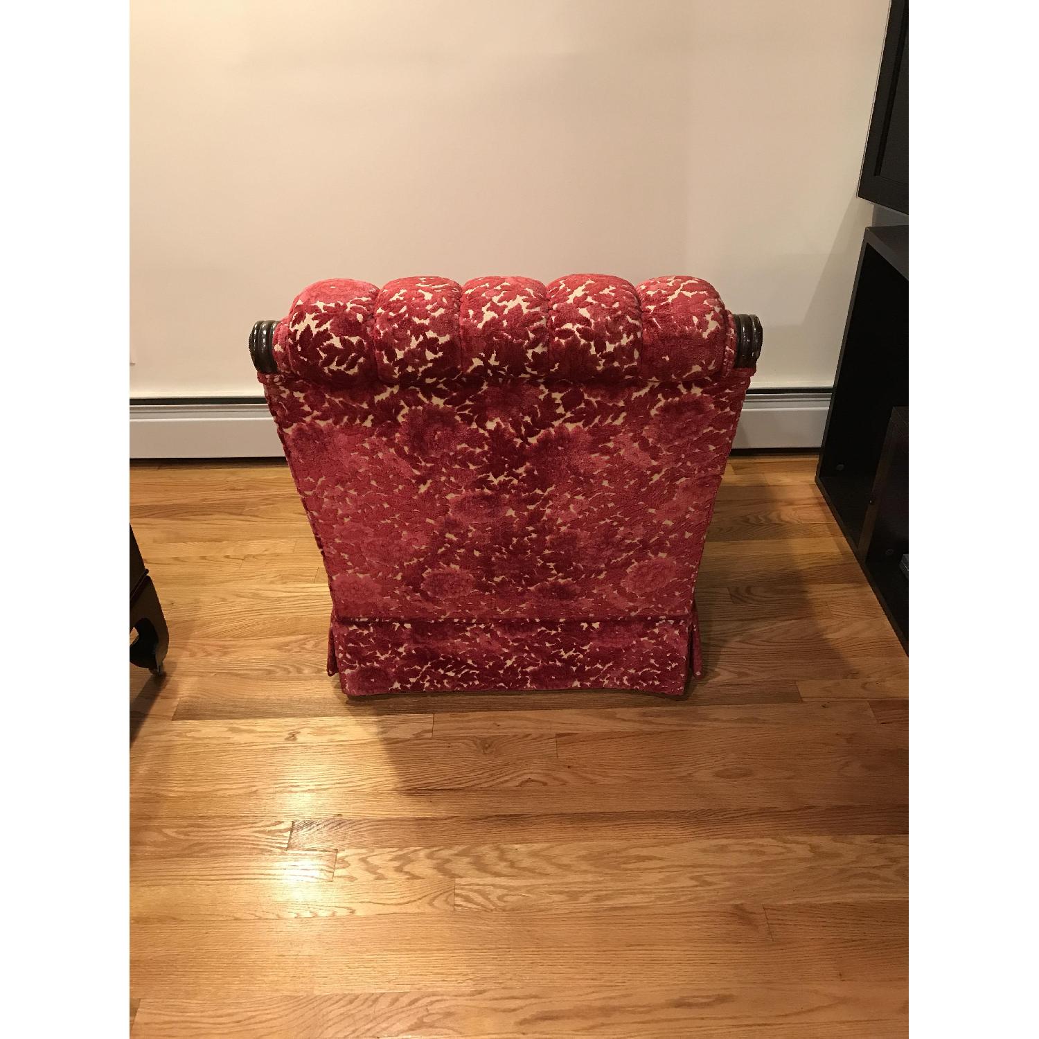 Vintage Brocade Armchair - image-4