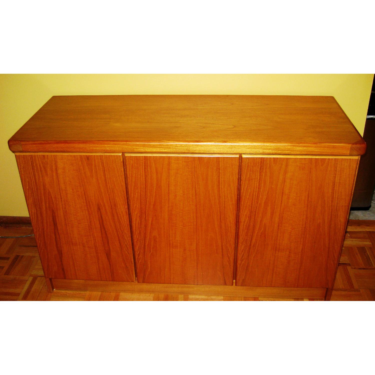 Scandinavian Designs Danish Modern Teak Veneer Buffet/Credenza - image-1