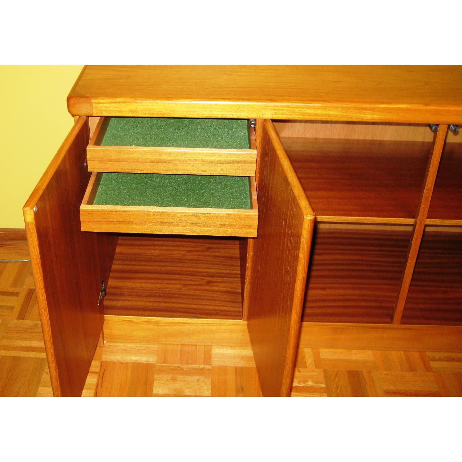 Scandinavian Designs Danish Modern Teak Veneer Buffet/Credenza - image-4