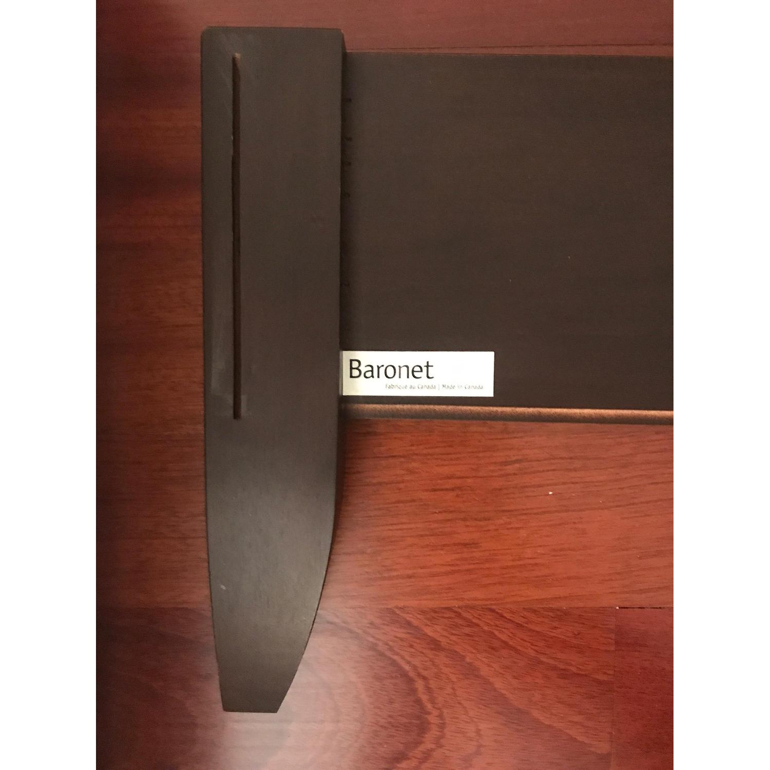 Crate & Barrel Vendome King Bed Frame - image-3