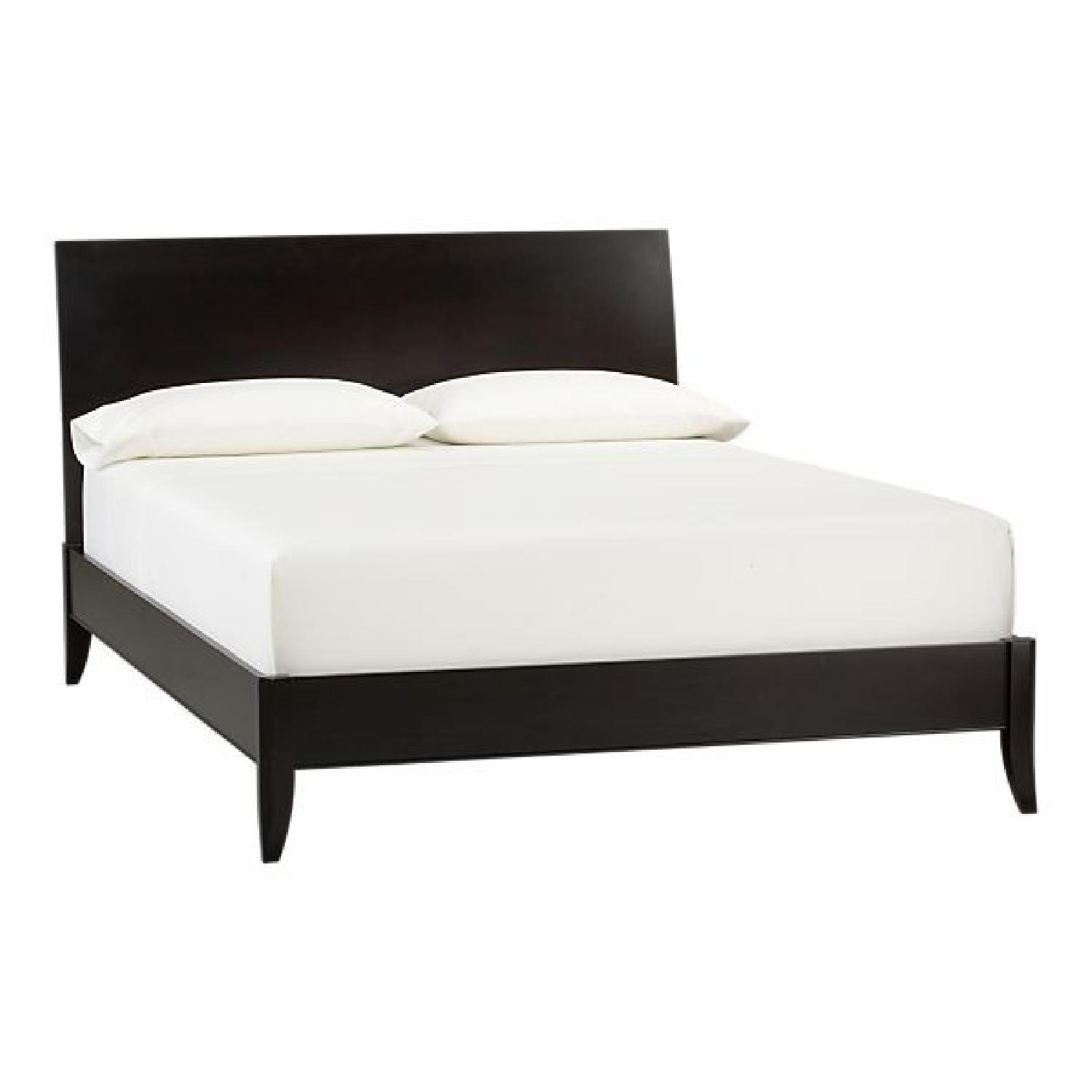 Crate & Barrel Vendome King Bed Frame