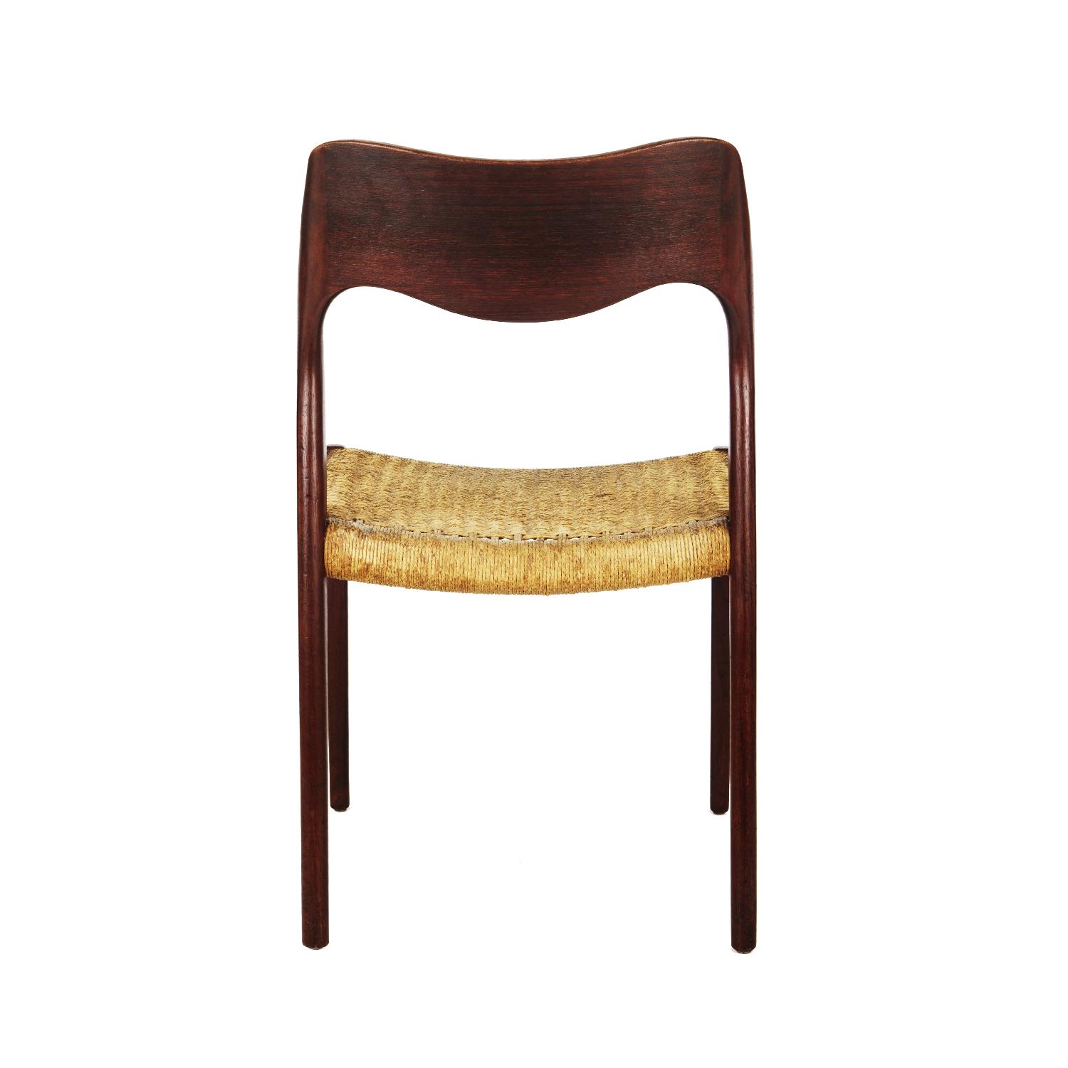 Mller Model 71 Side Chair w/ Natural Woven Seat - image-2