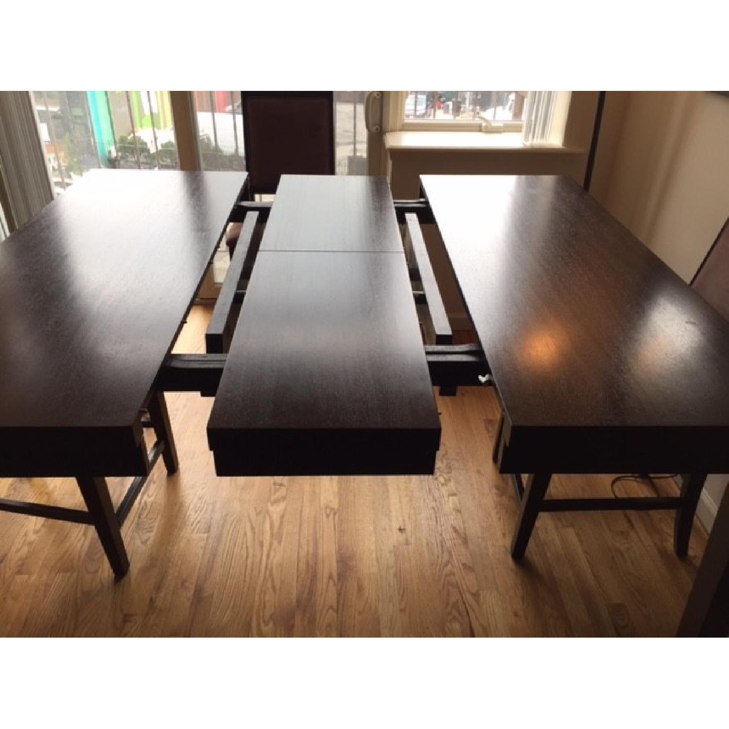 The Door Store Expandable Dining Table w/ 4 Chairs - image-2