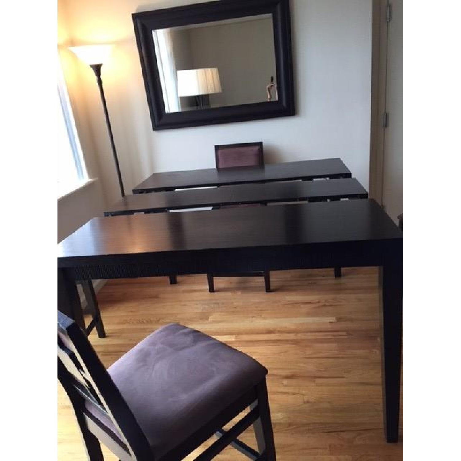 The Door Store Expandable Dining Table w/ 4 Chairs - image-4