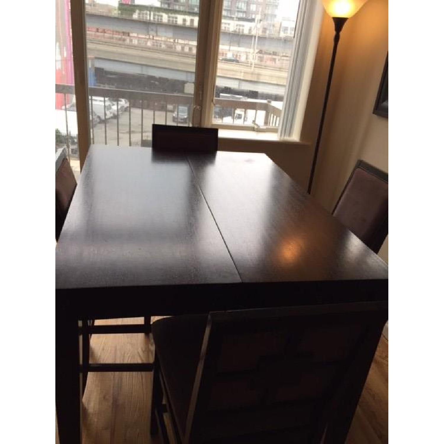 The Door Store Expandable Dining Table w/ 4 Chairs - image-6