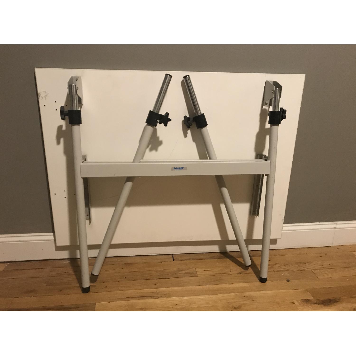 Fold-Away Drafting Hobby Craft Table - image-7