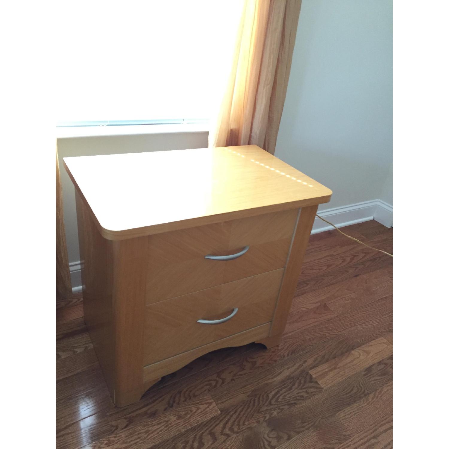 Wood 2 Drawer Chests - image-2