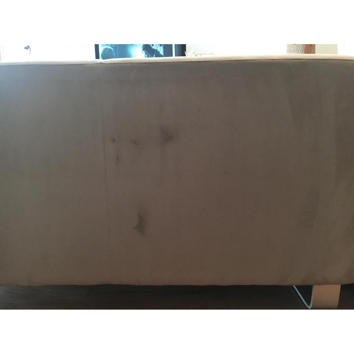 Dania Furniture Microsuede Sectional Sofa - image-5