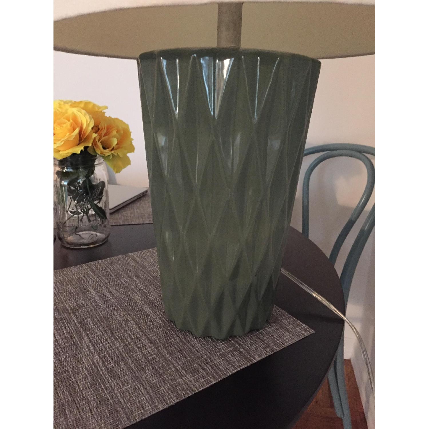 Crate & Barrel Ceramic Table Lamp - image-2