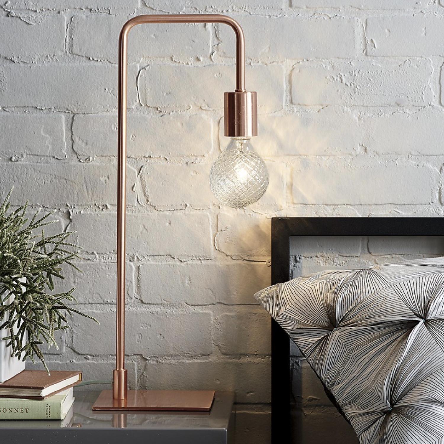 CB2 Arc Copper Lamps - image-3