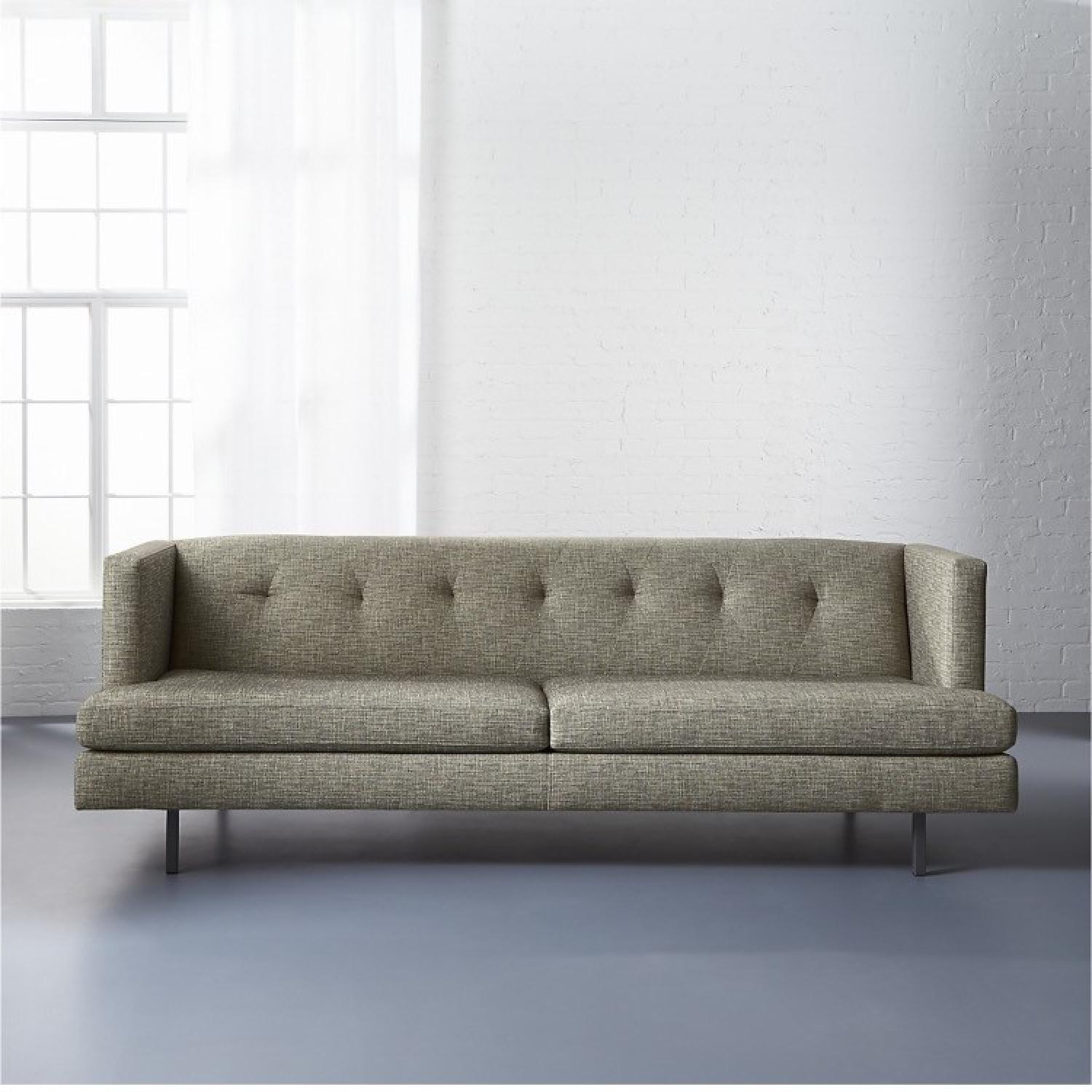 CB2 Avec Tweed Sofa - image-1