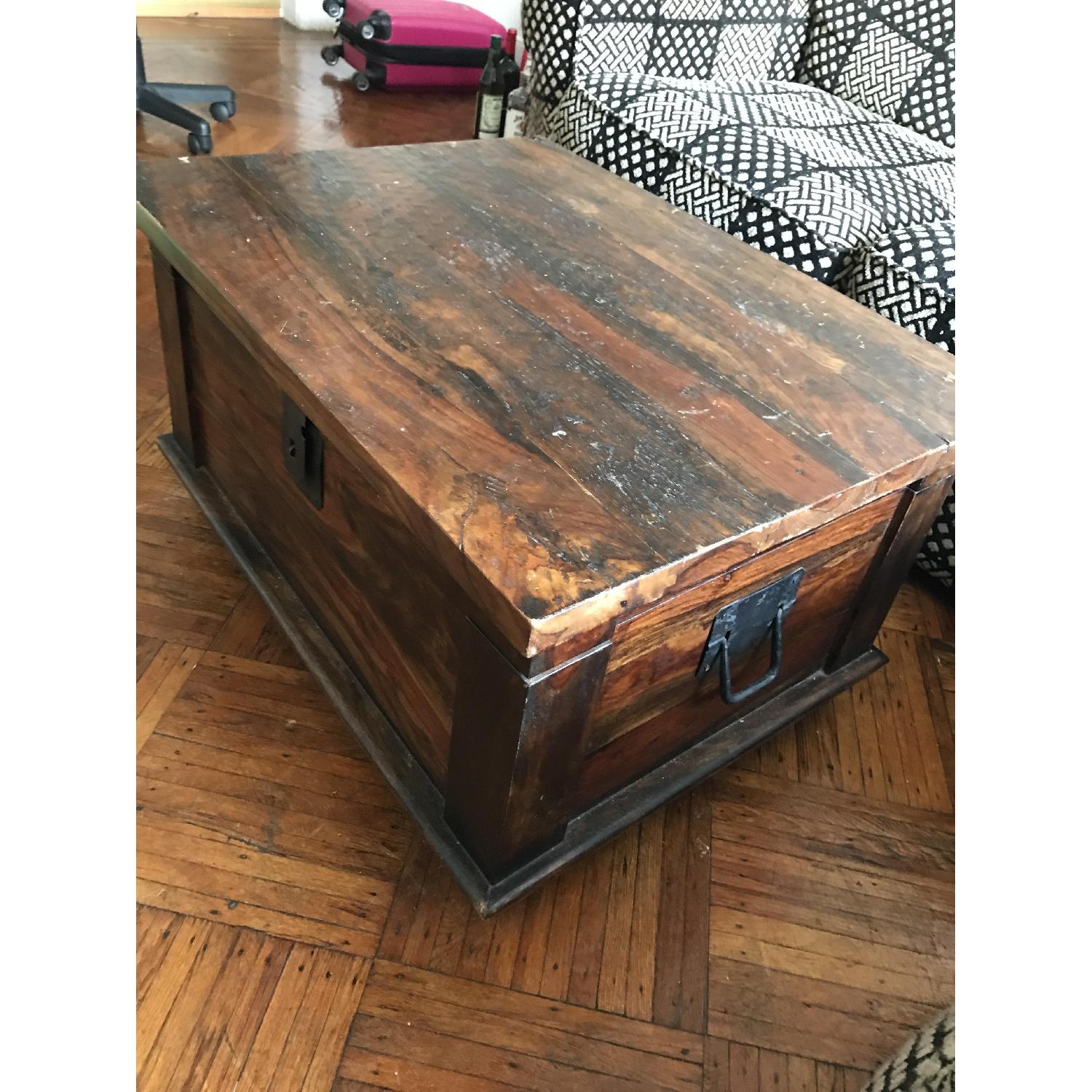 Z Gallerie Solid Wood Chest/Coffee Table - image-3