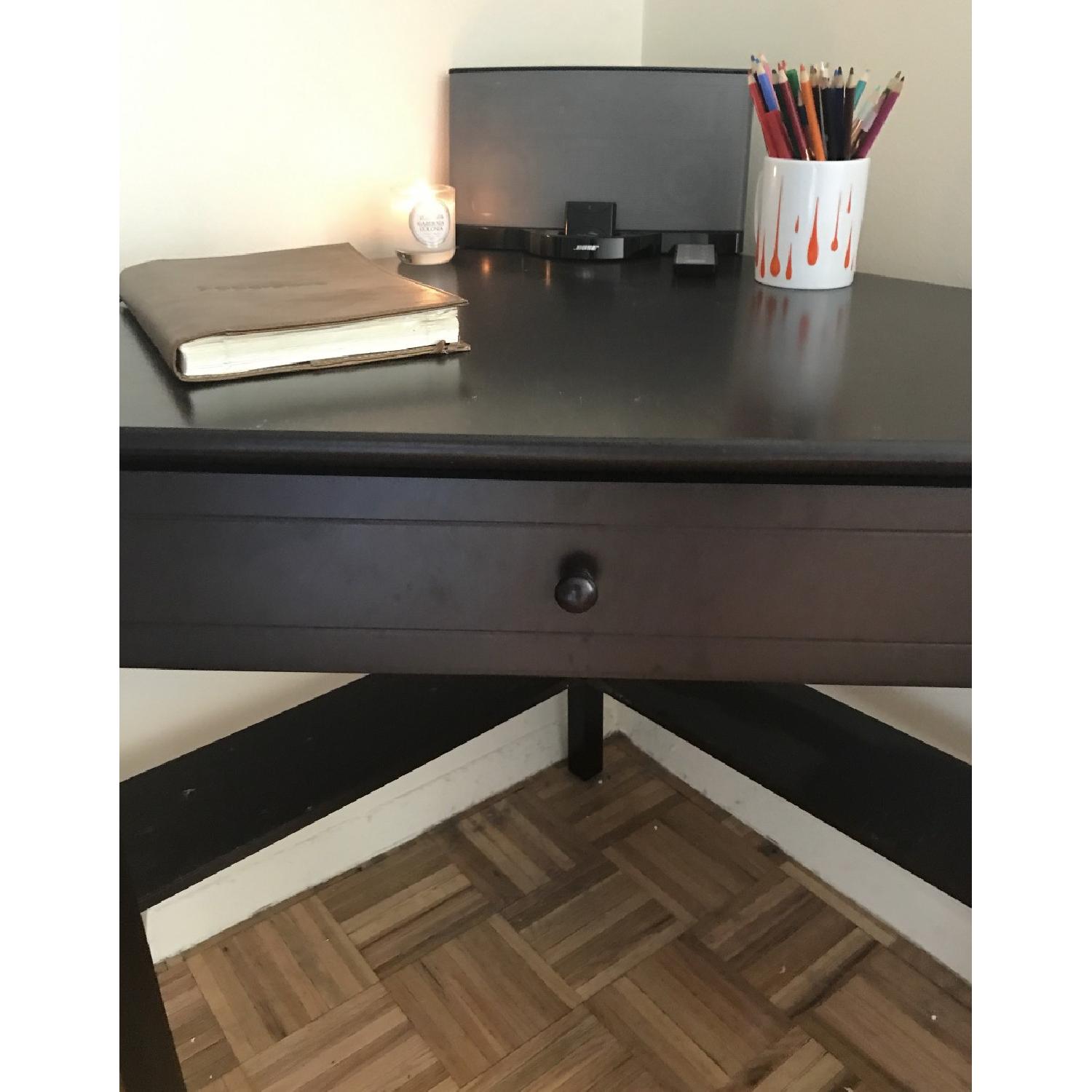 Simple Living Espresso Corner Writing Desk - image-3