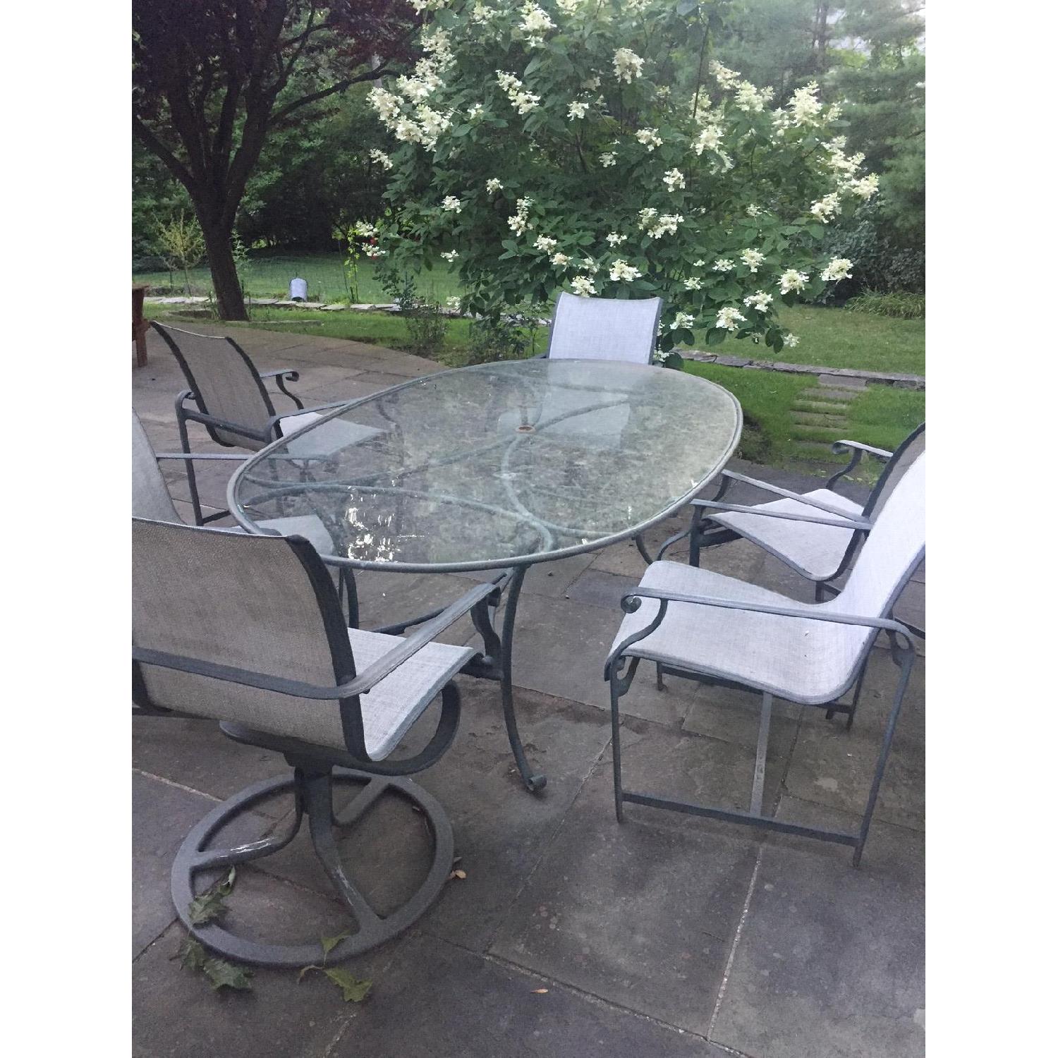 Brown Jordan 8 Piece Patio Dining Set - image-1