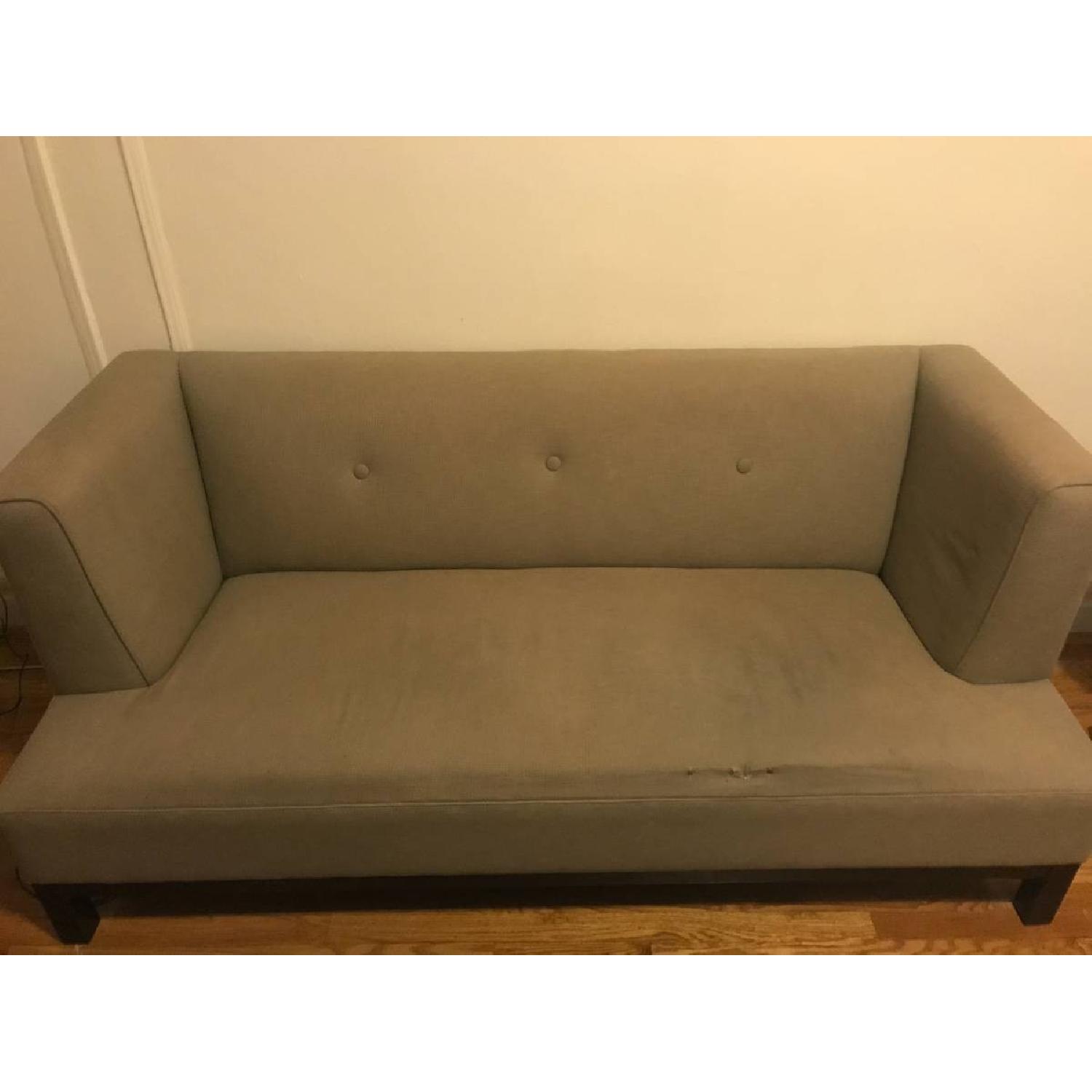 Crate & Barrel The Nines Apartment Sofa - image-1