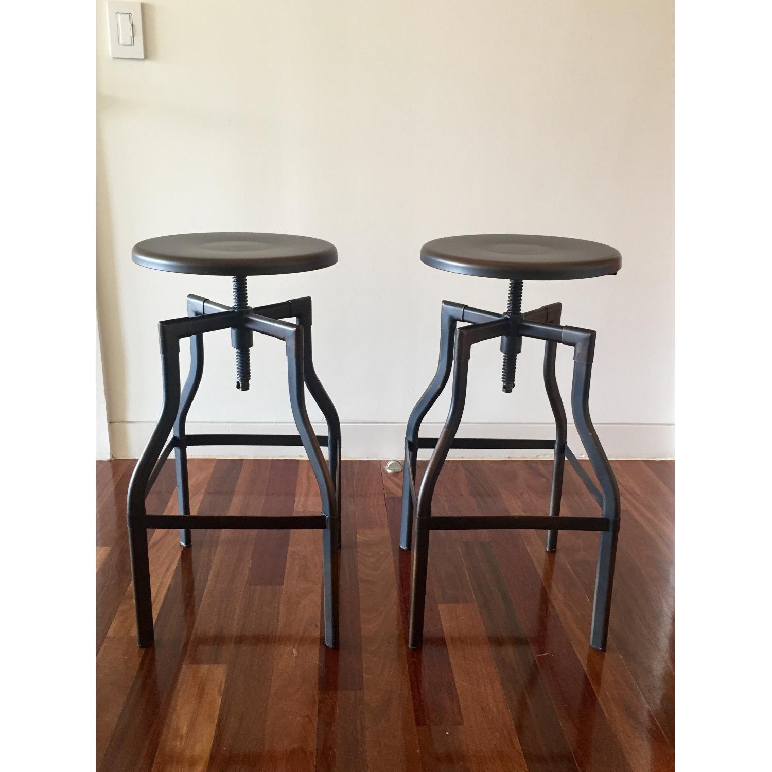 One King's Lane Copper Milo Barstools - image-4