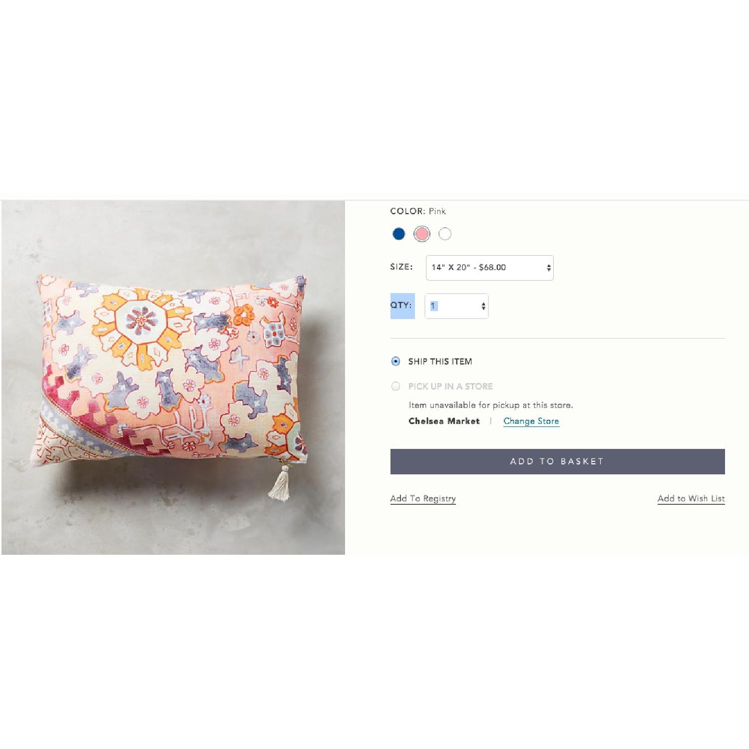 Anthropologie Risa Pillow - image-1