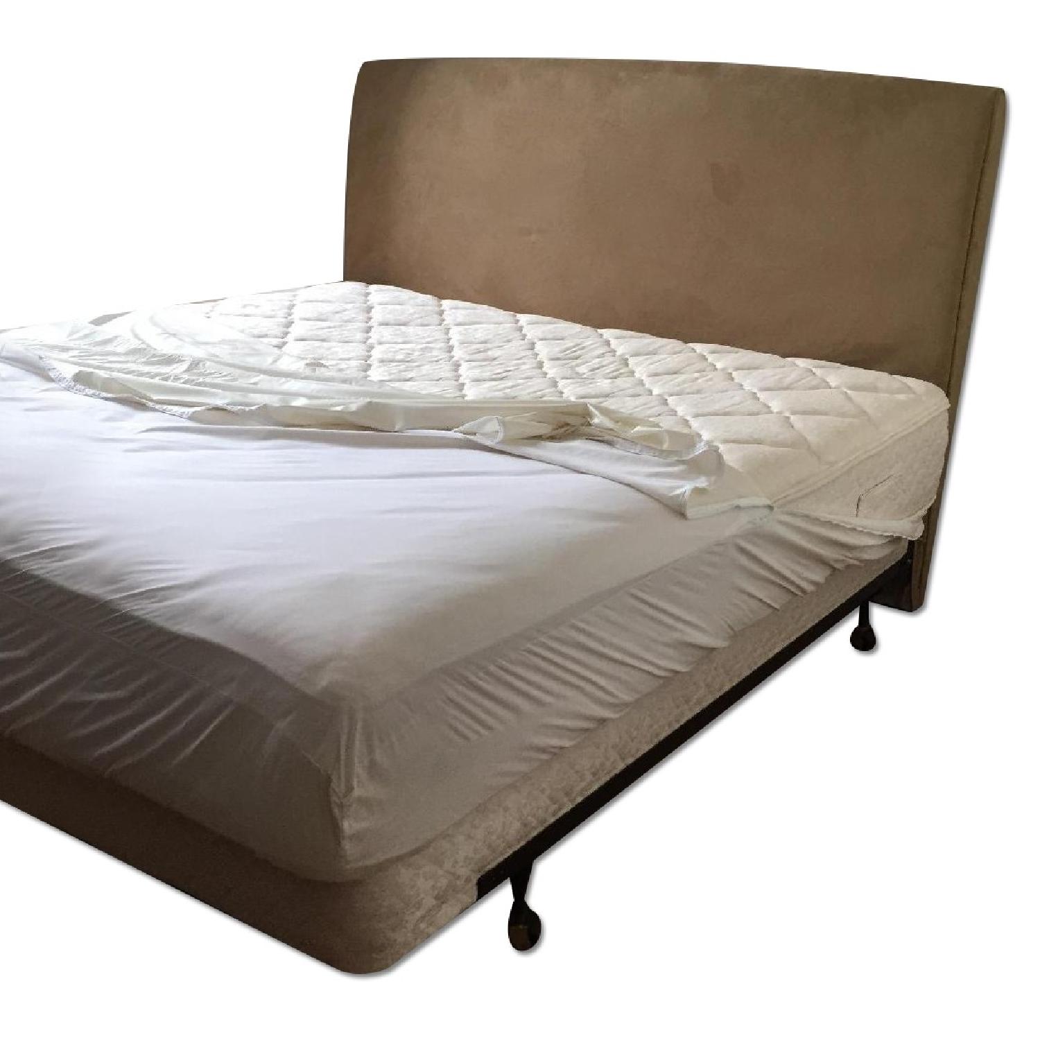 Kingsdown King Size Bed w/ Headboard - image-0