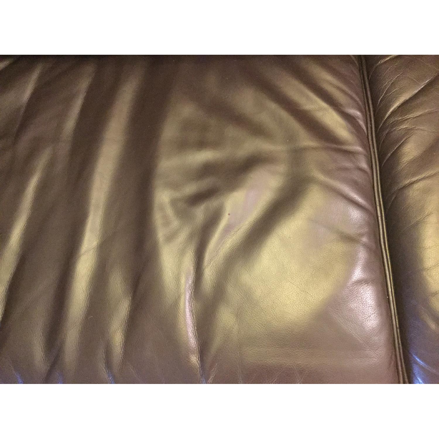 West Elm Henry Leather 3-Piece Sectional - image-18