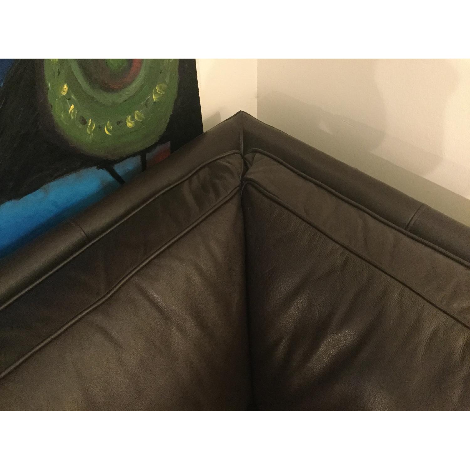 West Elm Henry Leather 3-Piece Sectional - image-21
