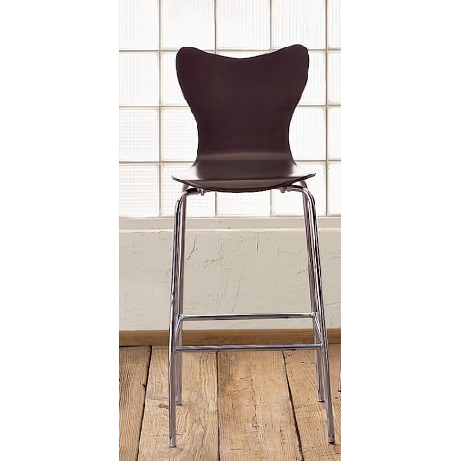 West Elm Scoop Back Counter Stool - image-6
