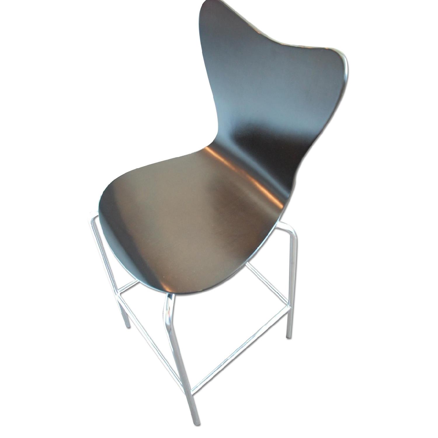 West Elm Scoop Back Counter Stool - image-0