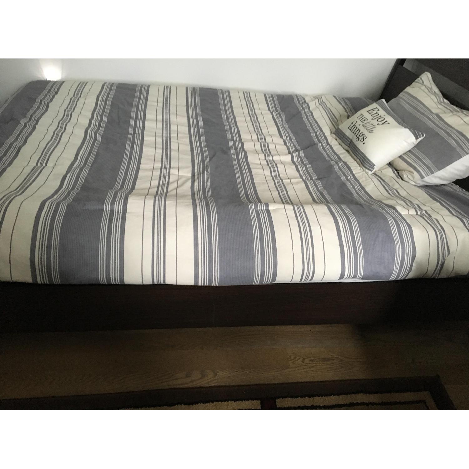 Ikea Trysil Full Size Bed Frame w/ Headboard - image-2