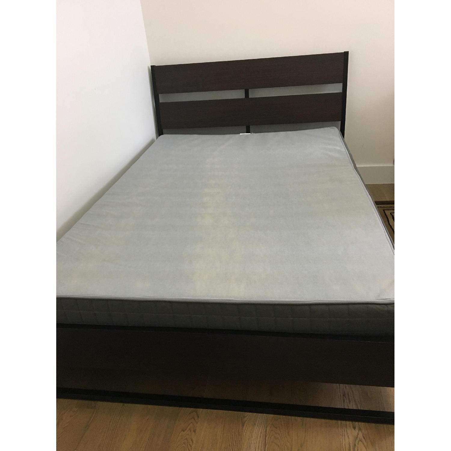 Ikea Trysil Full Size Bed Frame w/ Headboard - image-3