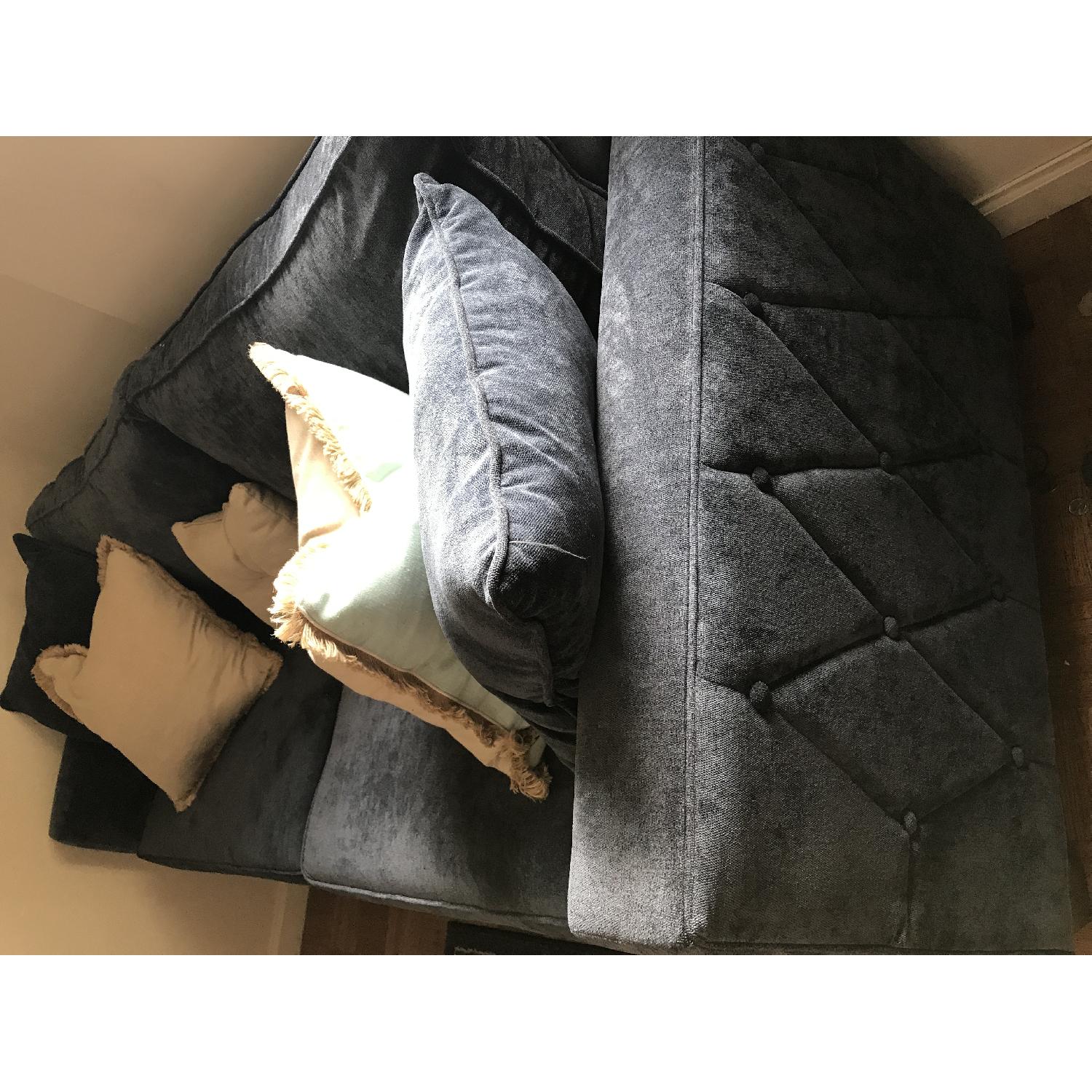 Bob's Melanie Blue Sofa - image-4