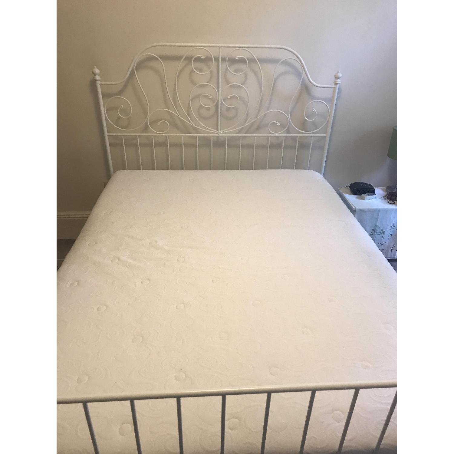 Ikea Leirvik Queen Bed Frame - image-1