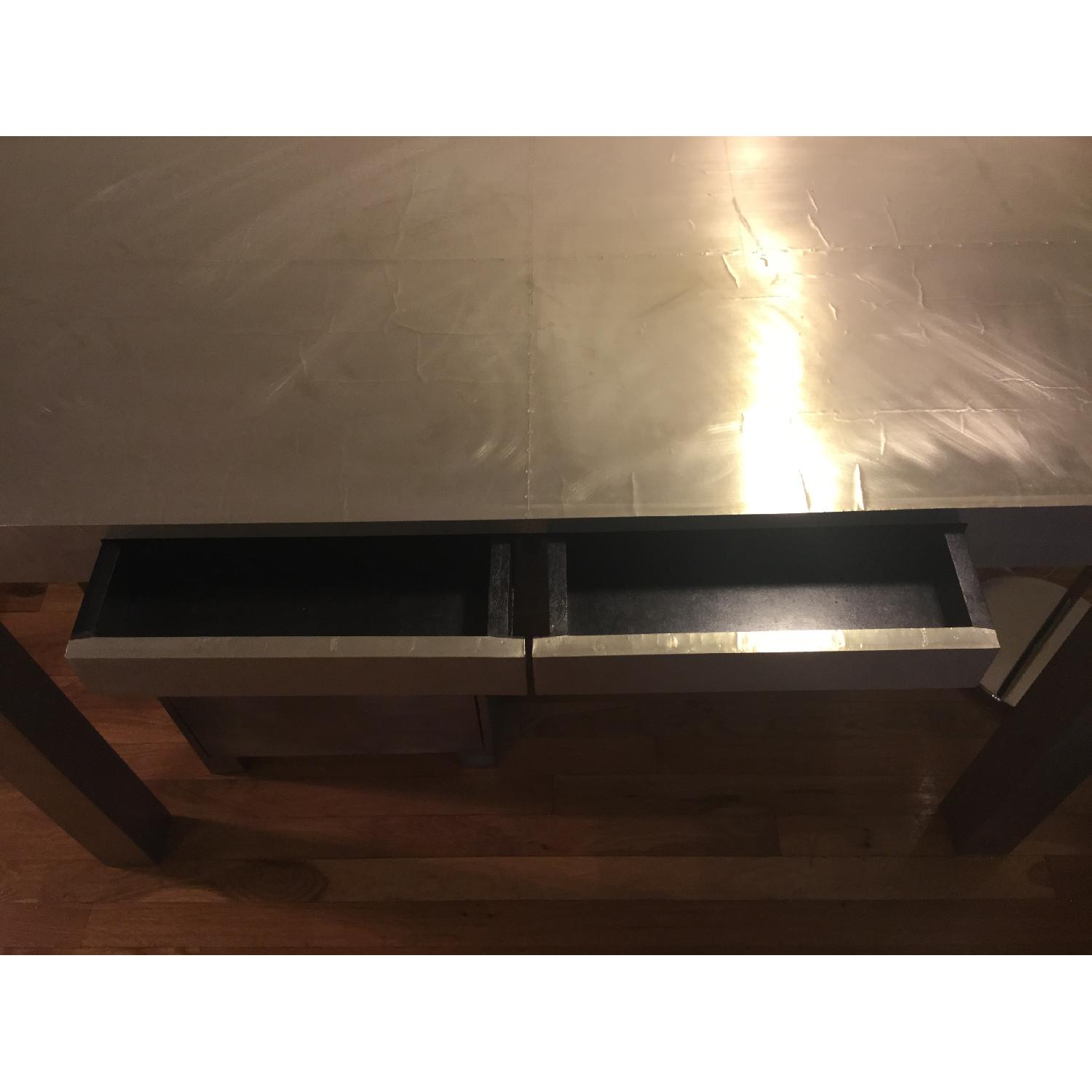 West Elm Parsons Metal Wrapped Desk - image-13